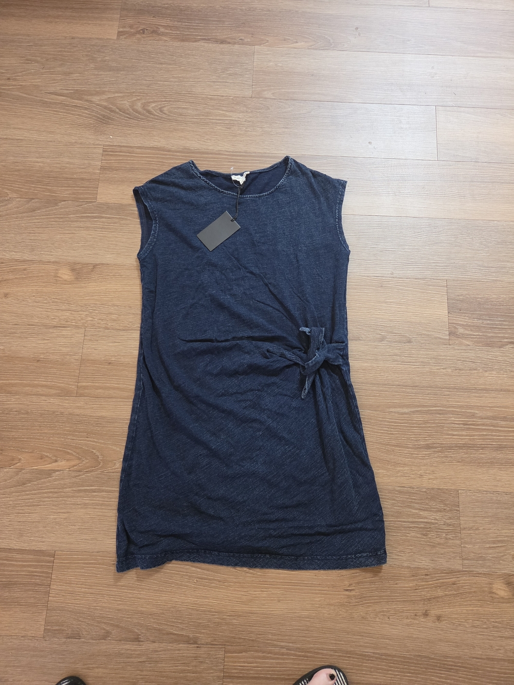 Jane and Delancey Navy Blue Knit Short Dress